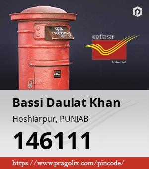 Bassi Daulat Khan Post office