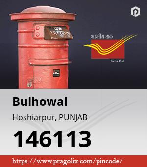 Bulhowal Post office