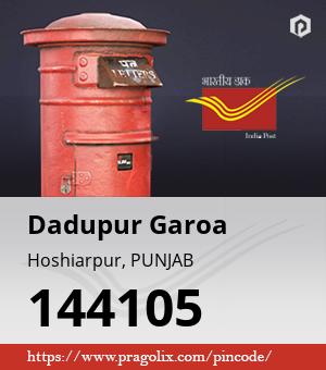 Dadupur Garoa Post office