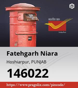 Fatehgarh Niara Post office