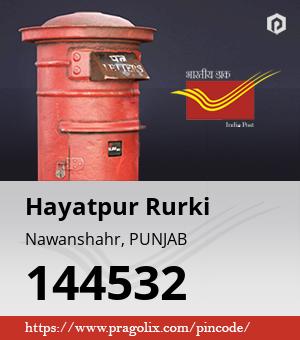 Hayatpur Rurki Post office