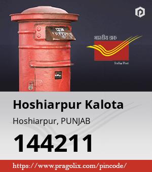 Hoshiarpur Kalota Post office