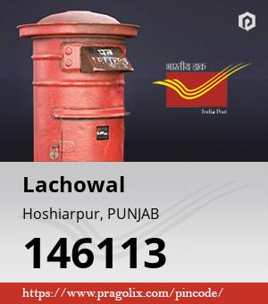 Lachowal Post office