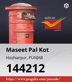 Maseet Pal Kot Post office