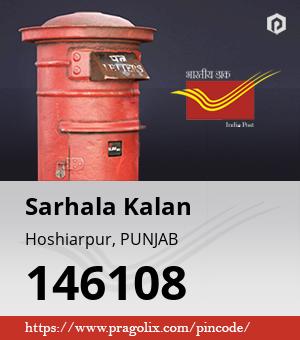 Sarhala Kalan Post office