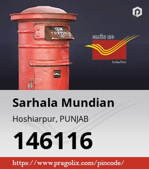 Sarhala Mundian Post office