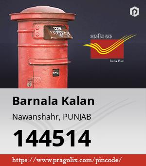 Barnala Kalan Post office