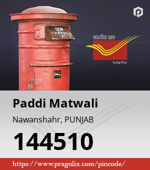 Paddi Matwali Post office