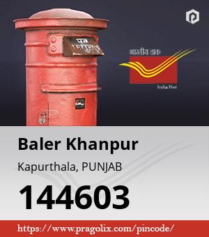 Baler Khanpur Post office