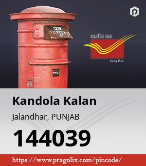 Kandola Kalan Post office