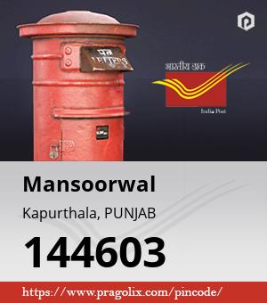 Mansoorwal Post office