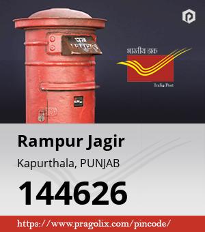 Rampur Jagir Post office