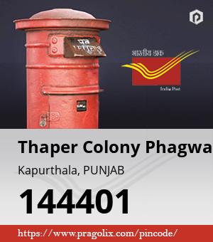 Thaper Colony Phagwara Post office