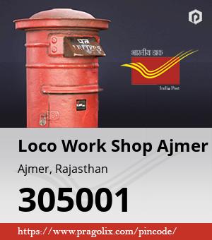 Loco Work Shop Ajmer Post office