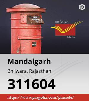 Mandalgarh Post office