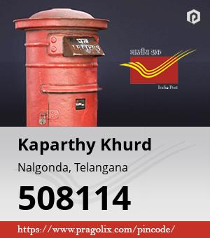 Kaparthy Khurd Post office