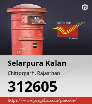 Selarpura Kalan Post office