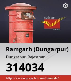 Ramgarh (Dungarpur) Post office