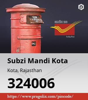 Subzi Mandi Kota Post office