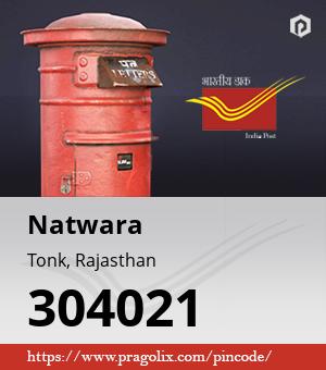 Natwara Post office