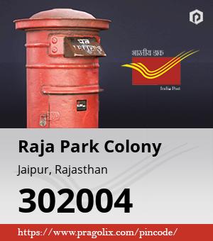 Raja Park Colony Post office