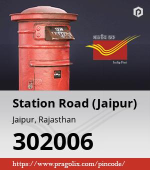 Station Road (Jaipur) Post office