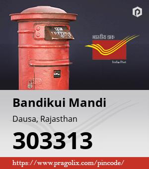 Bandikui Mandi Post office