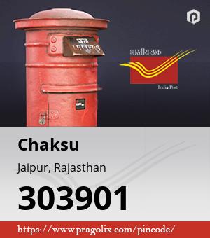 Chaksu Post office