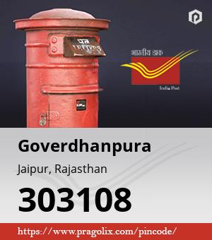 Goverdhanpura Post office