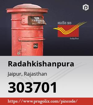 Radahkishanpura Post office