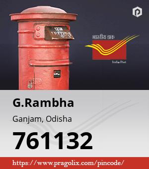 G.Rambha Post office