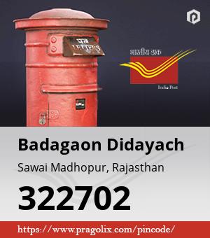 Badagaon Didayach Post office