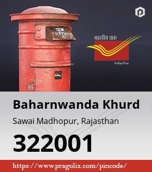 Baharnwanda Khurd Post office