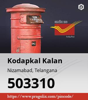 Kodapkal Kalan Post office