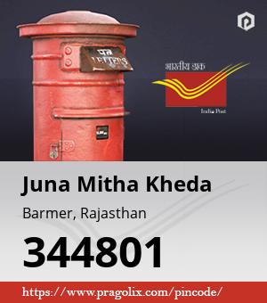 Juna Mitha Kheda Post office