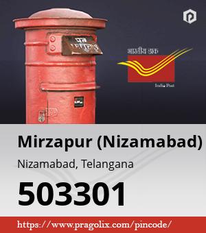 Mirzapur (Nizamabad) Post office