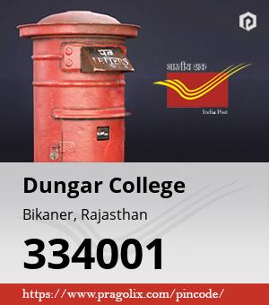 Dungar College Post office