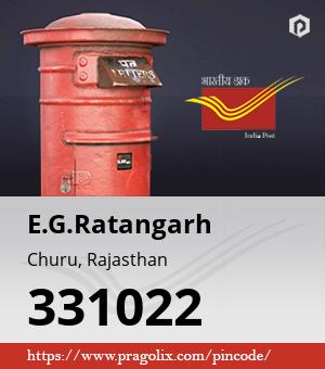 E.G.Ratangarh Post office