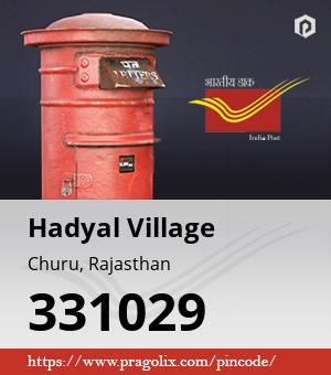 Hadyal Village Post office