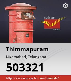 Thimmapuram Post office