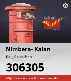 Nimbera- Kalan Post office