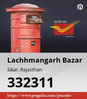 Lachhmangarh Bazar Post office