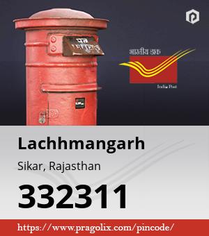 Lachhmangarh Post office