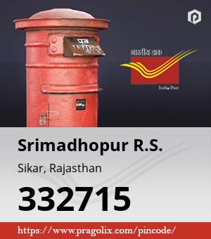 Srimadhopur R.S. Post office