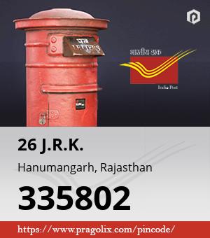26 J.R.K. Post office