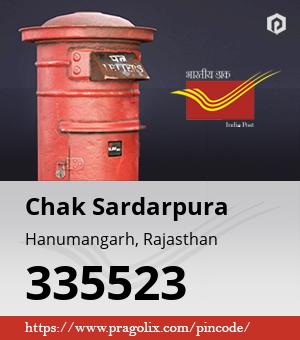 Chak Sardarpura Post office