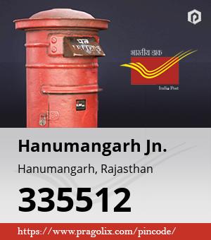 Hanumangarh Jn. Post office