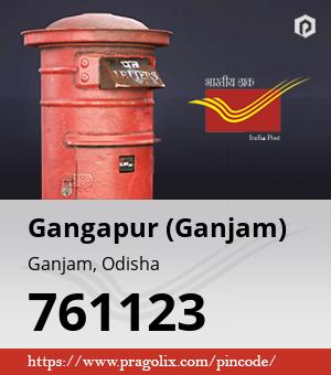 Gangapur (Ganjam) Post office