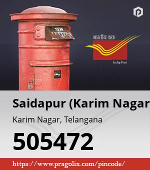 Saidapur (Karim Nagar) Post office