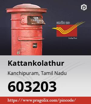 Kattankolathur Post office